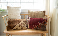 Load image into Gallery viewer, Neutral Block Pillow